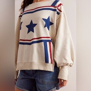 Free People We the Free Stars and Stripes Camden